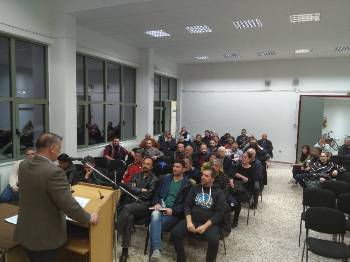 Από τη σύσκεψη του Εργατικού Κέντρου Λάρισας