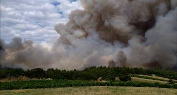 Στιγμιότυπο από την πυρκαγιά