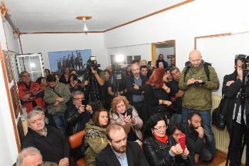 Από τα εγκαίνια των ιδιόκτητων γραφείων της ΤΕ Φλώρινας