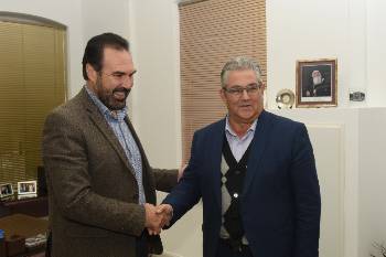 Με τον δήμαρχο Φλώρινας