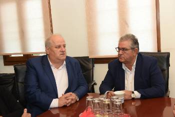 Με τον δήμαρχο Πρεσπών