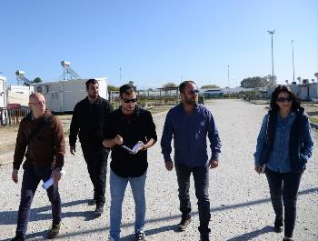 Από την περιοδεία του κλιμακίου του ΚΚΕ
