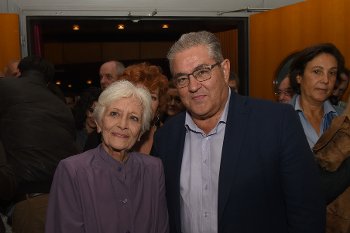 Ο Δ. Κουτσούμπας με την Δ. Μπεμπεδέλη