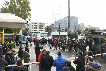 Από την πολυήμερη απεργία των εργαζομένων του ΟΤΕ