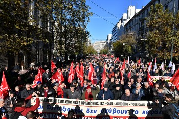 Από την κινητοποίηση των συνταξιούχων