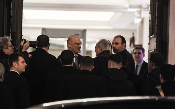 Από την άφιξη χτες του Χάφταρ στην Αθήνα και την υποδοχή από τον Ελληνα ΥΠΕΞ