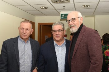 Ο Δ. Κουτσούμπας με τον Γ. Κιμούλη