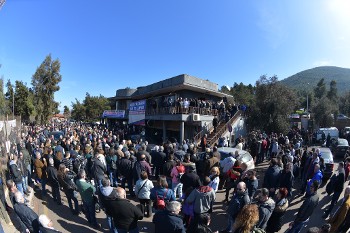 Απεργιακή συγκέντρωση στη Λάρυμνα