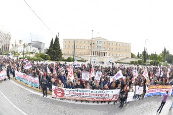 Η συγκέντρωση στο Σύνταγμα