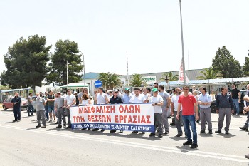 Από τις κινητοποιήσεις των εργαζομένων