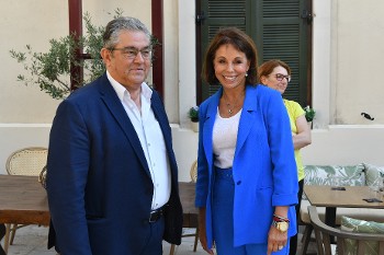 Με την αντιπεριφερειάρχη Βούλα Πατουλίδου