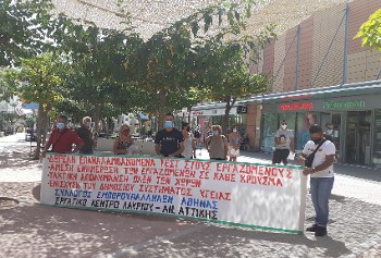 Από πρόσφατη παρέμβαση για μέτρα προστασίας των εργαζομένων στο «Εκπτωτικό Χωριό» στα Σπάτα