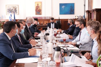 Από τη σύσκεψη με επιχειρηματικούς φορείς, την περασμένη Πέμπτη στη Θεσσαλονίκη