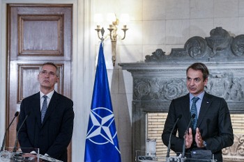 Από την επίσκεψη Στόλτενμπεργκ την Τρίτη