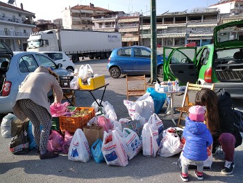 Από τη μέρα αλληλεγγύης που οργανώθηκε το Σάββατο στα Γιαννιτσά