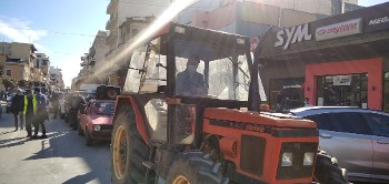 Από τη χτεσινή πετυχημένη μηχανοκίνητη πορεία στον Βόλο