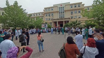 Από την κινητοποίηση στον «Ερυθρό Σταυρό»