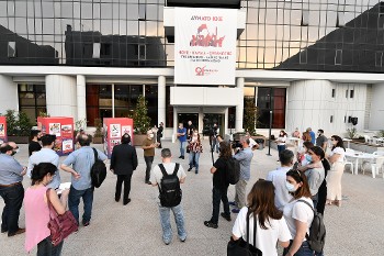 Από τη χτεσινή ξενάγηση των δημοσιογράφων