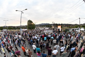 Από το συλλαλητήριο του περασμένου Σαββάτου