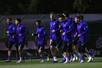 Την προετοιμασία της για τους κρίσιμους αγώνες με Ισπανία και Κόσοβο συνεχίζει η Εθνική