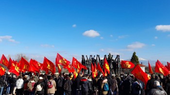 Από την εκδήλωση στο Μνημείο στη Φλώρινα
