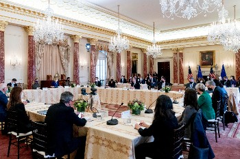 Από τη χτεσινή σύνοδο του Συμβουλίου Ενέργειας ΗΠΑ - ΕΕ στην Ουάσιγκτον
