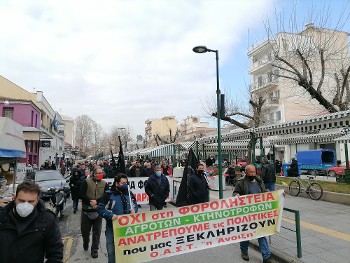 Από την κινητοποίηση στα Τρίκαλα