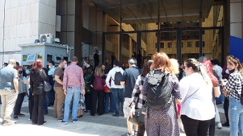 Από πρόσφατη κινητοποίηση των εργαζομένων στην Υπηρεσία Ασύλου