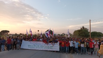 Από το συλλαλητήριο των μεταναστών εργατών γης τον περασμένο Ιούνη