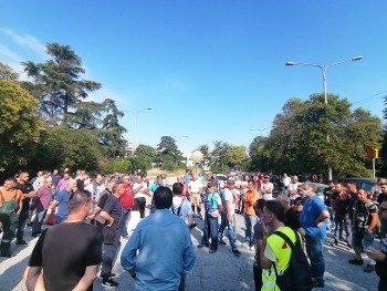 Μαζική ήταν η συμμετοχή των οικοδόμων στη Γενική τους Συνέλευση
