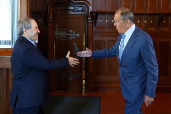 Από τη χτεσινή συνάντηση των υπουργών Εξωτερικών Ρωσίας και Συρίας στη Μόσχα