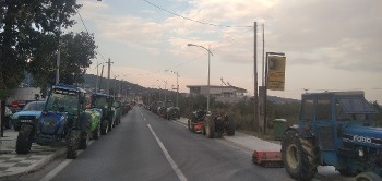 Από πρόσφατη κινητοποίηση των μηλοπαραγωγών με τα τρακτέρ τους