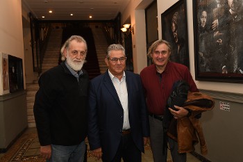 Με τους Μ. Αεράκη και Α. Σακελλαρίου