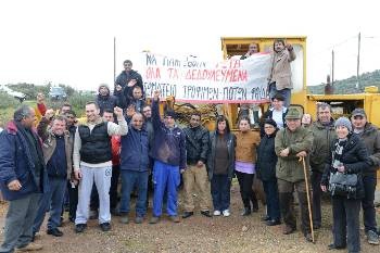 Από την απεργία των εργαζομένων στις «Ελληνικές Ιχθυοκαλλιέργειες» τον περασμένο Φλεβάρη
