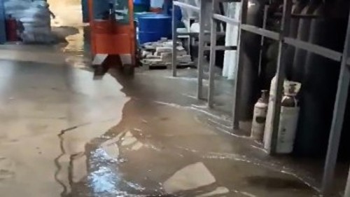 Πλημμυρισμένο υπόγειο στο Νοσοκομείο «Ευαγγελισμός»