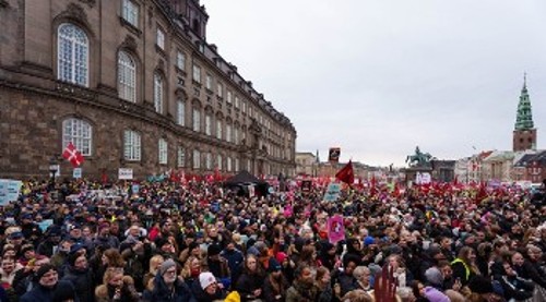 Από εργατικές κινητοποιήσεις στη Δανία τον περασμένο Μάρτη