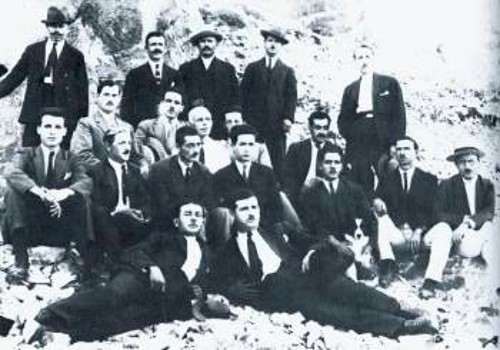 Εξόριστοι κομμουνιστές στην Ιο (1928)