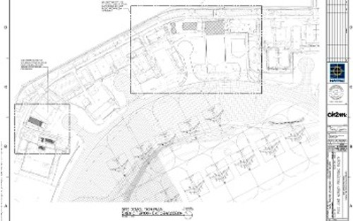 Από τα αμερικανικά σχέδια επέκτασης του χώρου στάθμευσης αεροσκαφών στο αεροπορικό σκέλος της βάσης, τα οποία παρουσίασε παλαιότερα ο «Ριζοσπάστης»