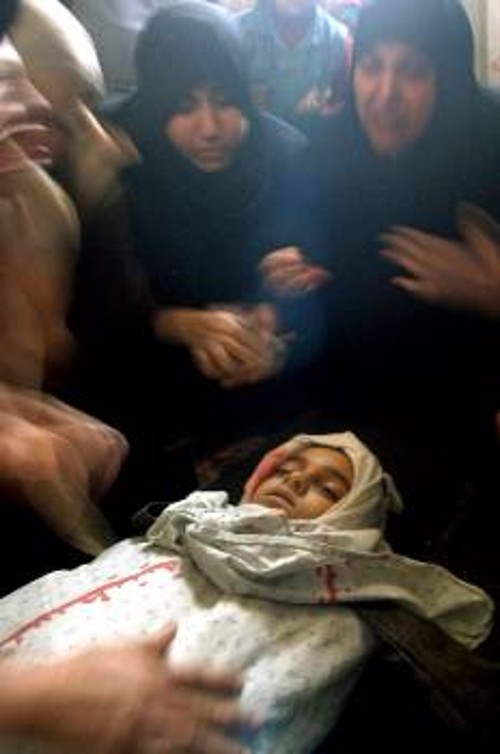 Το δεκάχρονο παιδί της Παλαιστίνης δολοφονήθηκε από ισραηλινές σφαίρες μόλις λίγες μέρες πριν