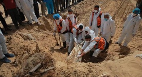 Μαζικός τάφος στη Γάζα, άλλο ένα έγκλημα των Ισραηλινών