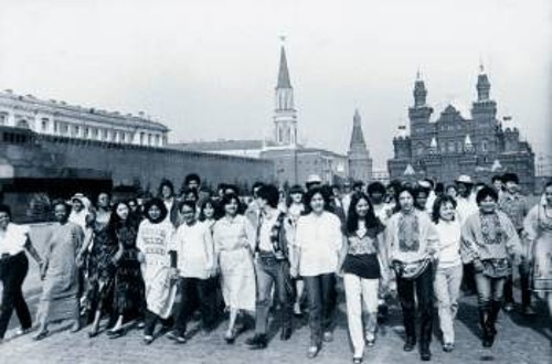 Ξένοι φοιτητές στο πανεπιστήμιο «Πατρίς Λουμούμπα» της Μόσχας