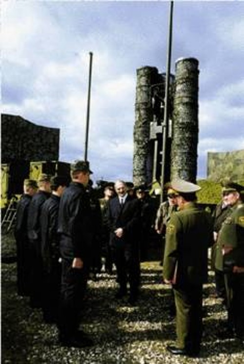 Ο Α.Λουκασένκο, επιθεωρώντας πυραυλικά συστήματα