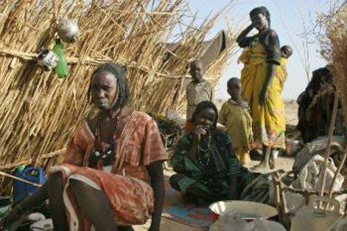 Σουδανοί πρόσφυγες στο Νταρφούρ