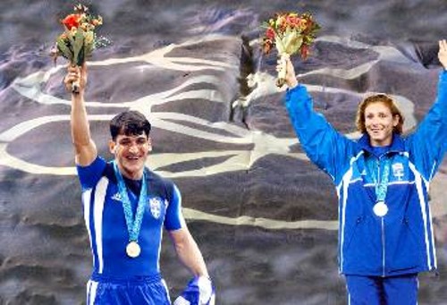 Ο Πύρρος Δήμας και η Κατερίνα Θάνου χάρισαν ακόμα δυο μετάλλια στη χώρα μας