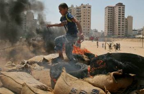 Τεταμένη ήταν αυτές τις μέρες η κατάσταση στη Γάζα ανάμεσα σε Φατάχ - Χαμάς