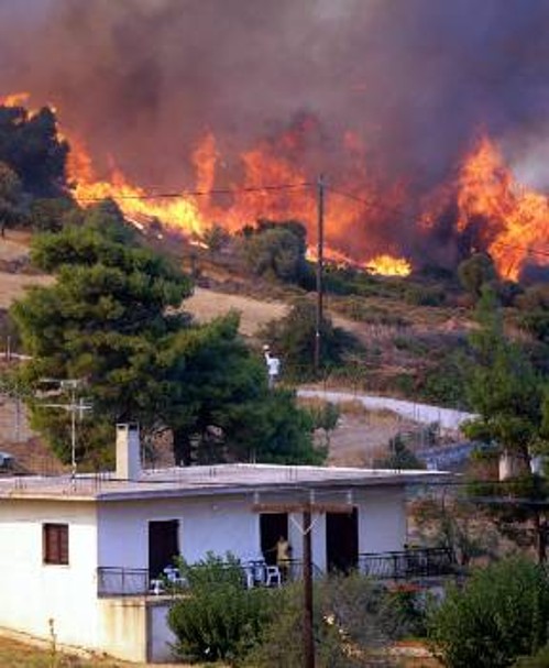 Από τις καταστροφικές πυρκαγιές του περασμένου Αυγούστου στην Εύβοια
