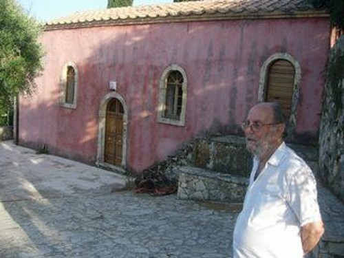 Ο Σωκράτης Καψάσκης, στη γενέτειρά του Ζάκυνθο, όπου έζησε τα τελευταία χρόνια της ζωής του