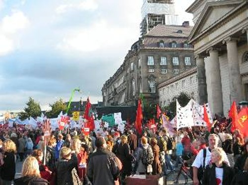 Από παλιότερη εργατική διαδήλωση στην Κοπεγχάγη