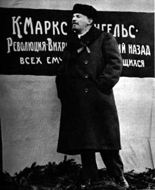 Ο Λένιν το Νοέμβρη του 1918