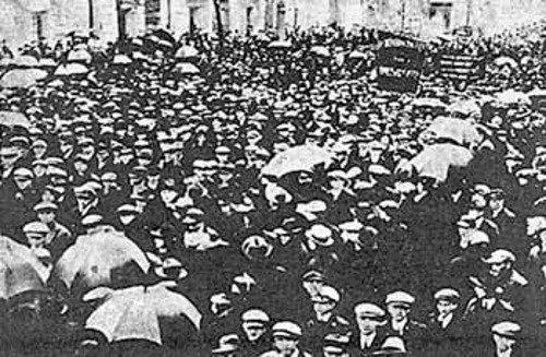 Αντιφασιστική διαδήλωση στο Παρίσι στις 12 Φλεβάρη 1934